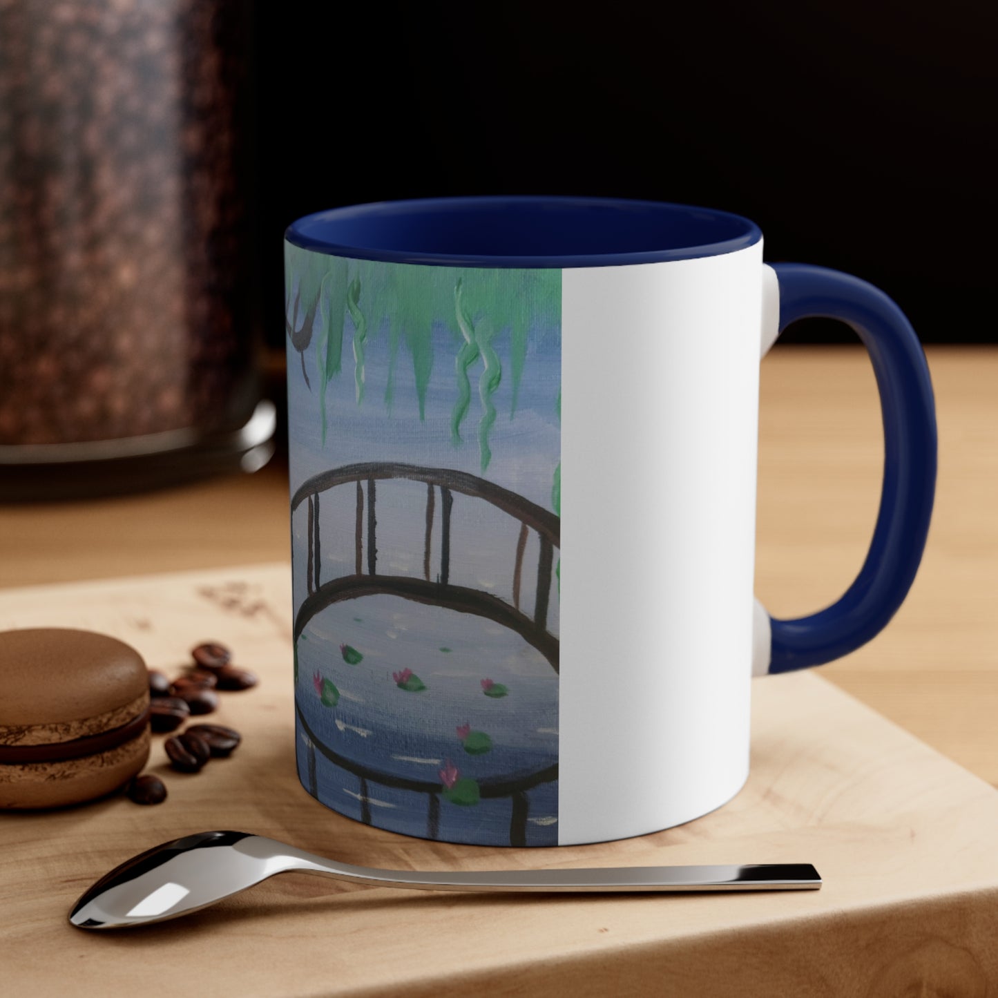 Over The Bridge Accent Coffee Mug, 11oz (Brookson Collection)