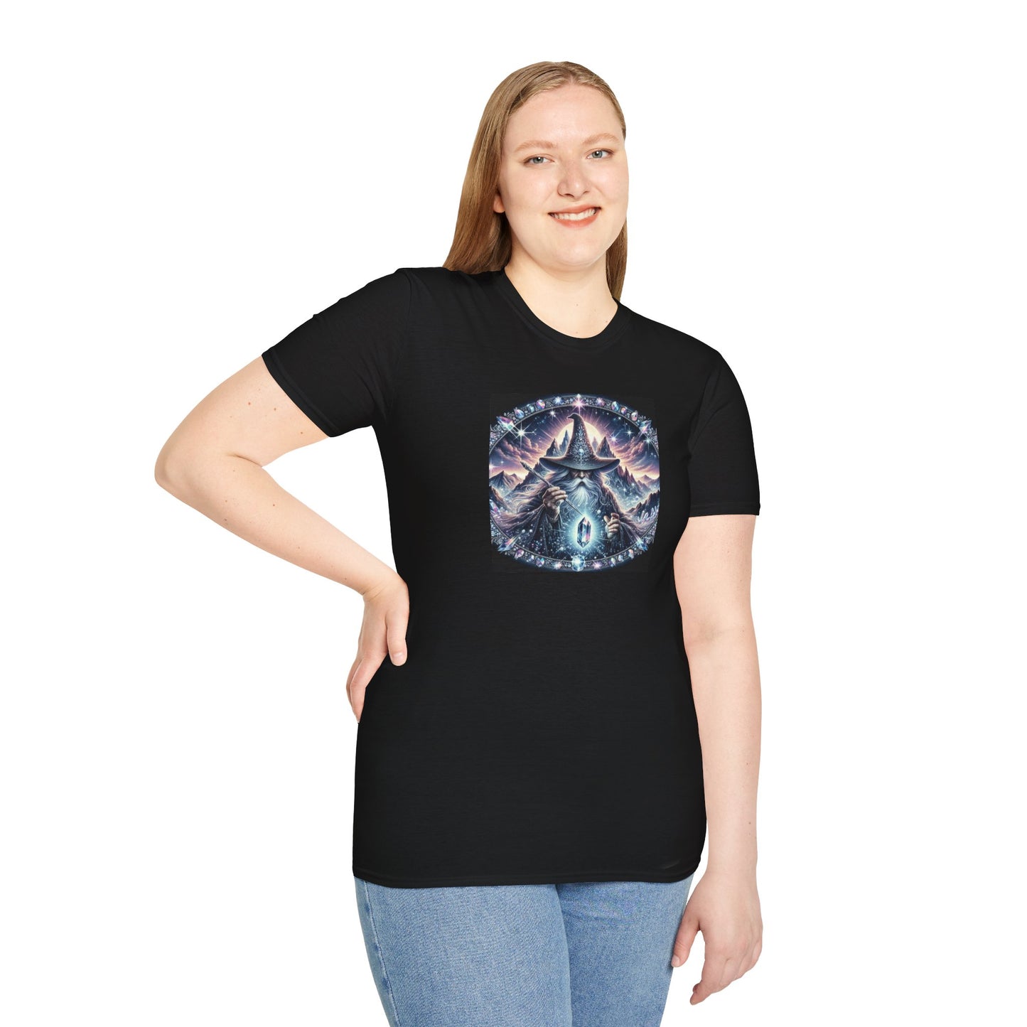 Wizard Unisex Soft-style T-Shirt (aiB & J Collections)