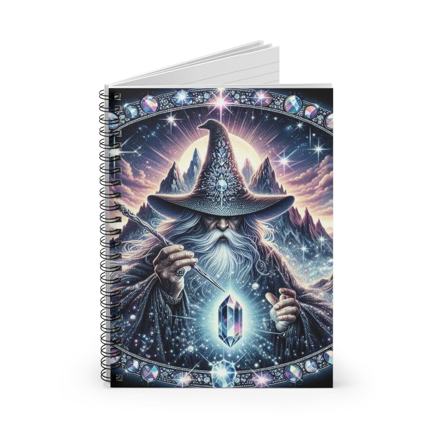 Wizard Spiral Notebook - Ruled Line (aiB & J Collections)