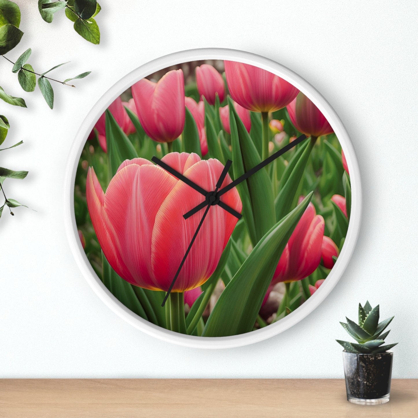 Tulips Wall Clock (SP Photography Collection)