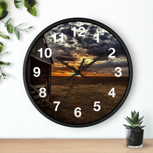 Gray Skies Clock (SP Photography Collection)