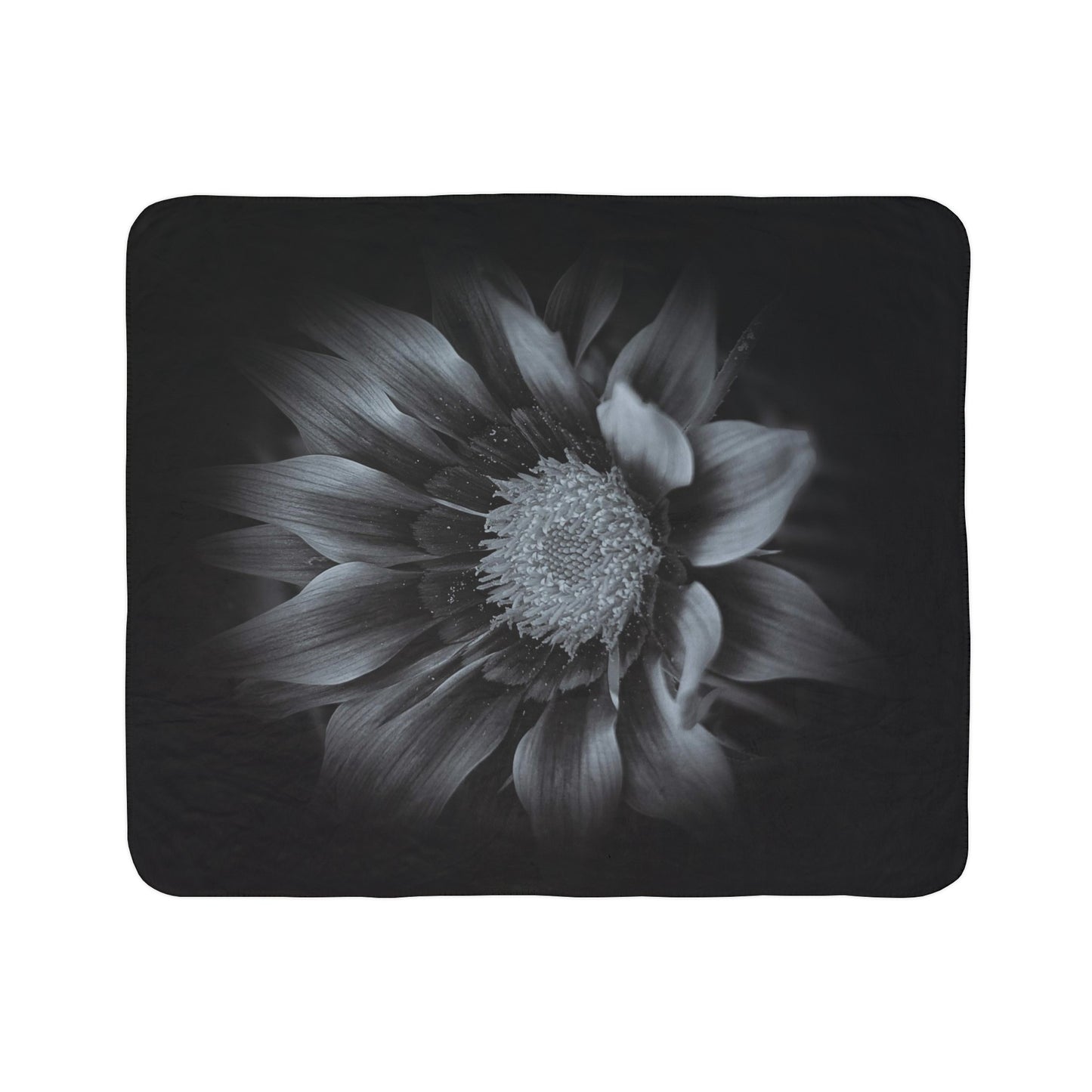 Midnight Bloom Fleece Sherpa Blanket (SP Photography Collection)