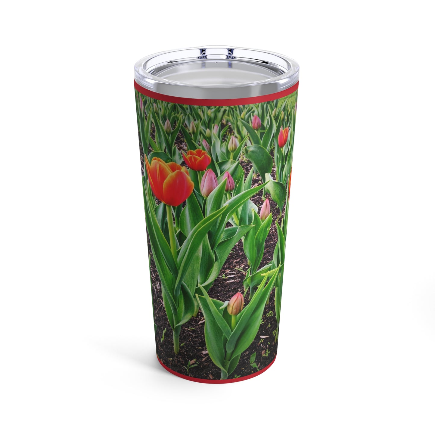 Red Tulips Tumbler 20oz (SP Photography Collection)