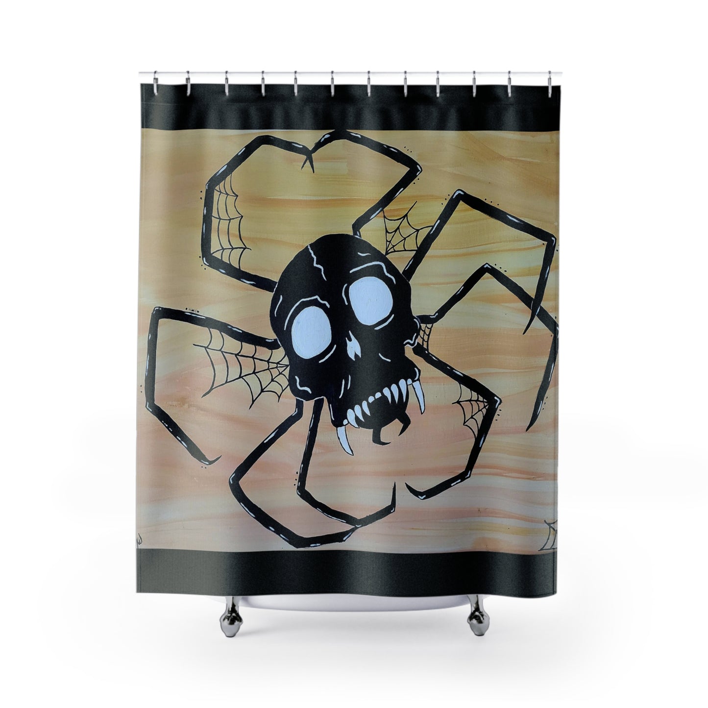 Spike Polyester Shower Curtain (Peculiar Paintings Collection)