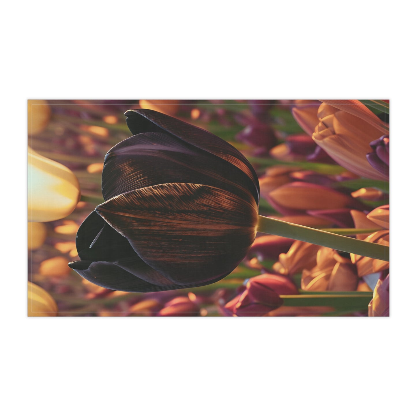 Purple Tulip Kitchen Towel (SP Photography Collection)