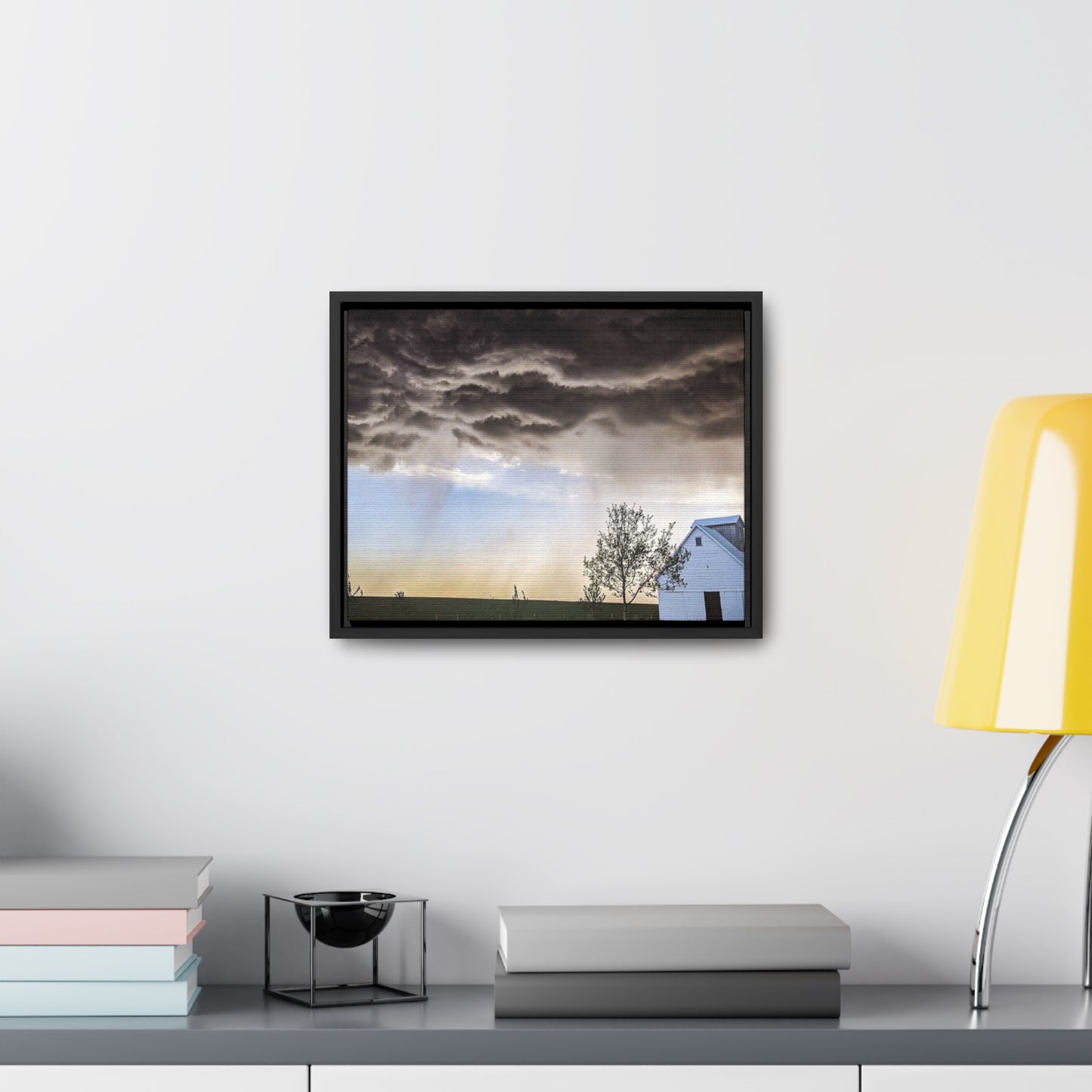 Cloudy Barn Canvas, Horizontal (SP Photography Collection)