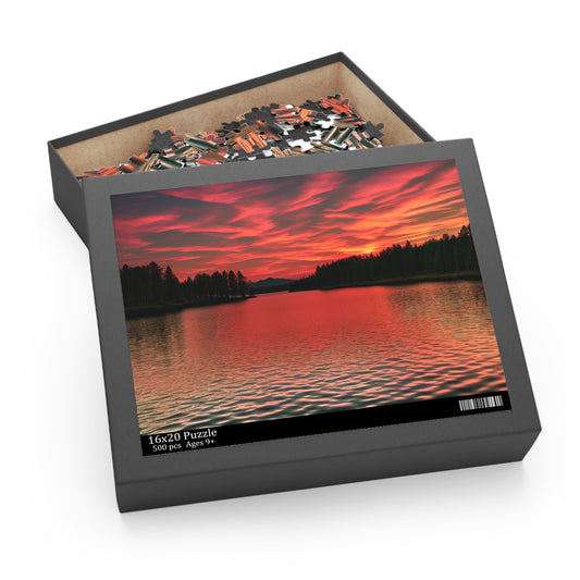 Red Sky Puzzle(SP Photography Collection) (120, 252, 500-Piece)