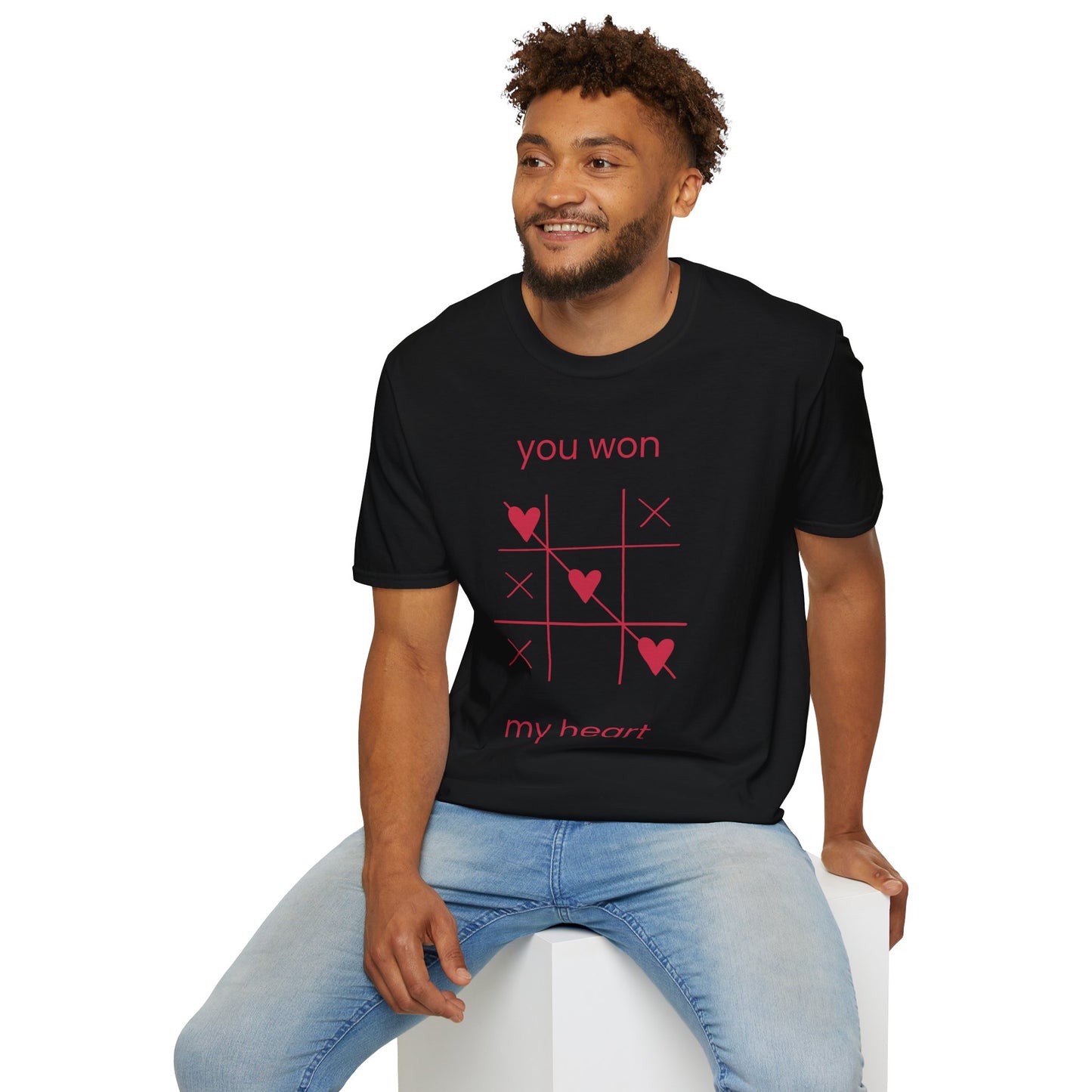 Won Heart Unisex Soft-style T-Shirt (B & J Collections)