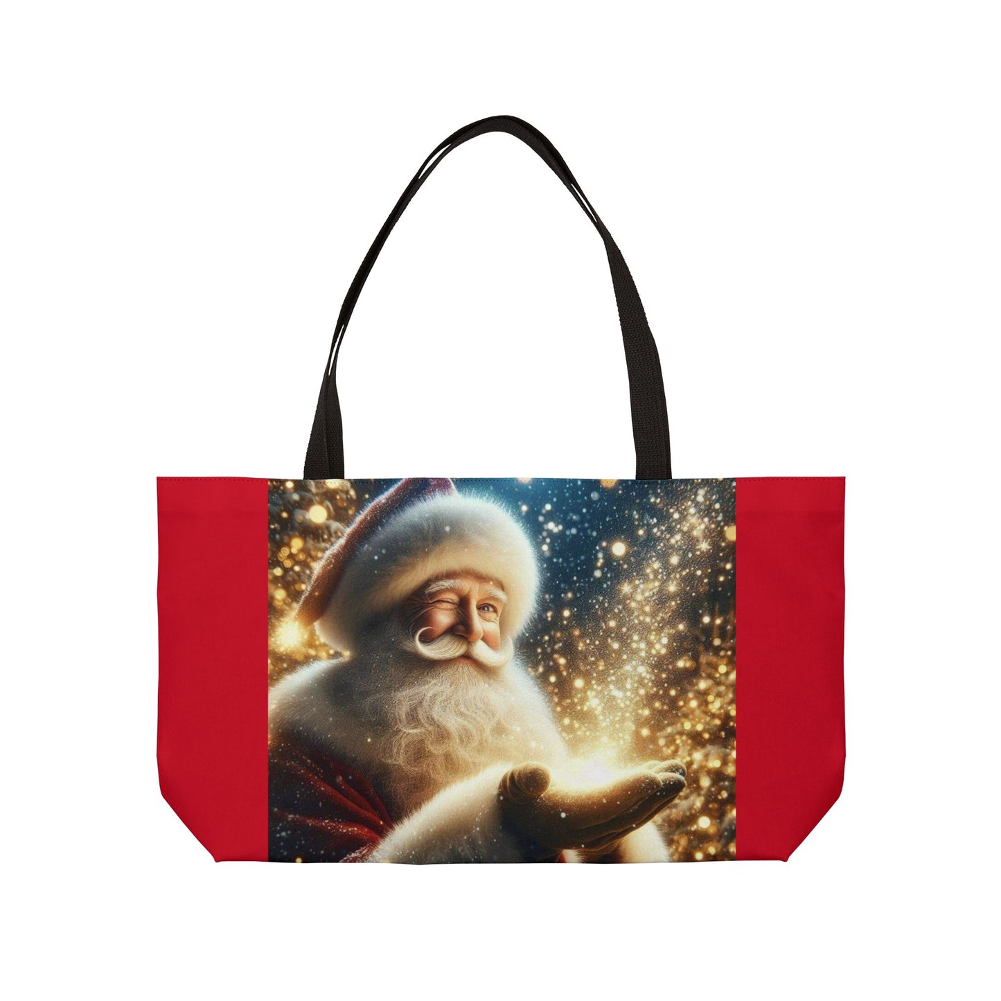 Santa Magic Weekender Tote  (ai B & J Collections) RED