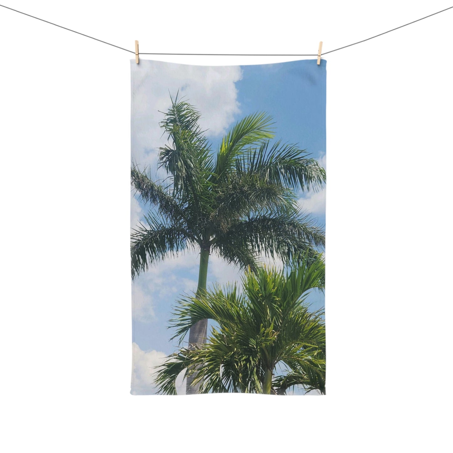 Tall Palm Tree Hand Towel (B & J Collections)