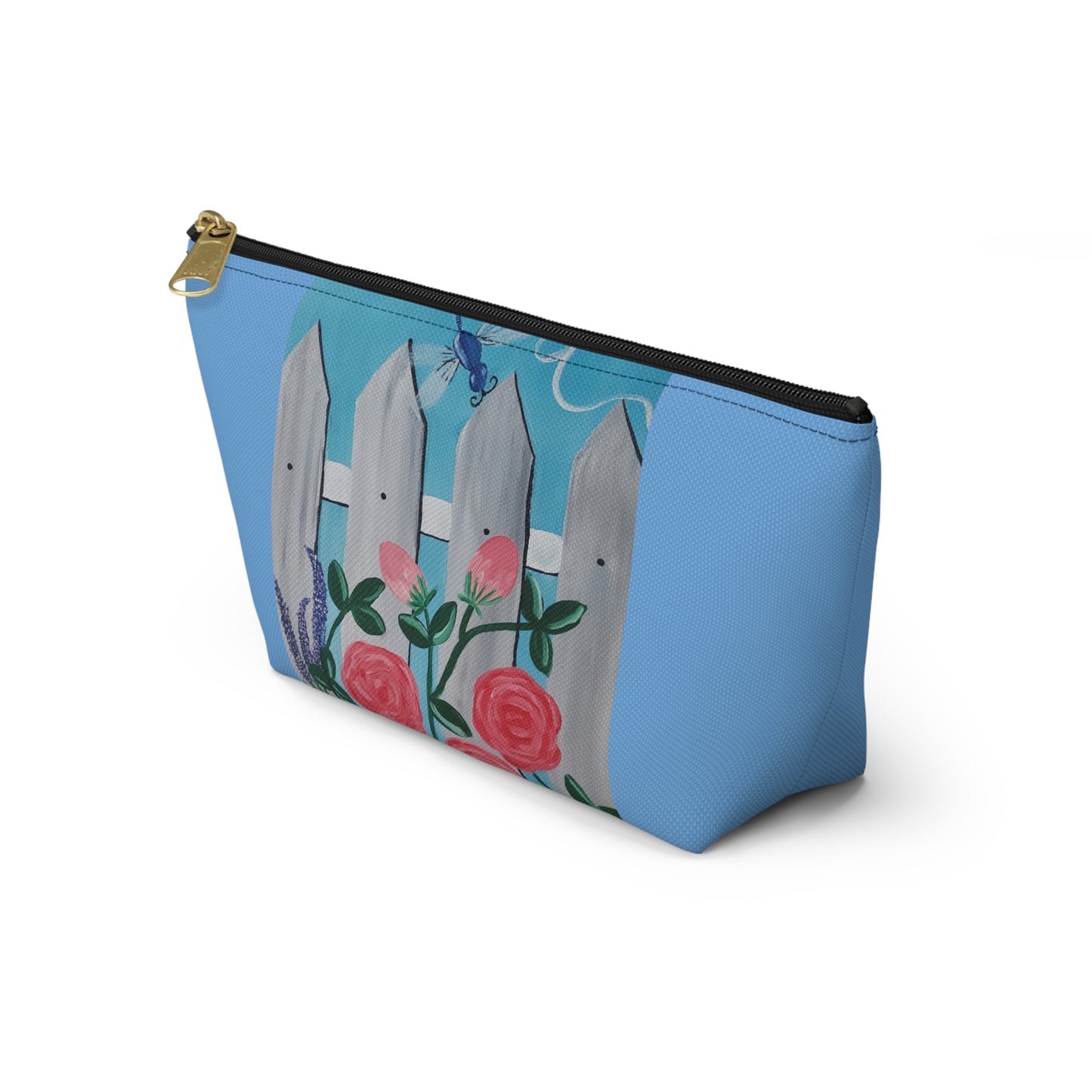 Spring is in the air Pouch w T-bottom (Brookson Collection) BLUE