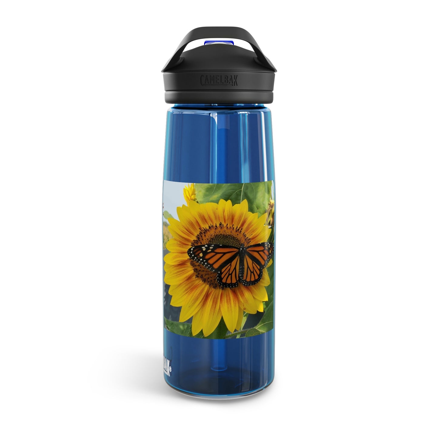 Happy Sunflower CamelBak Eddy®  Water Bottle, 25oz (Enchanted Exposures By Tammy Lyne)