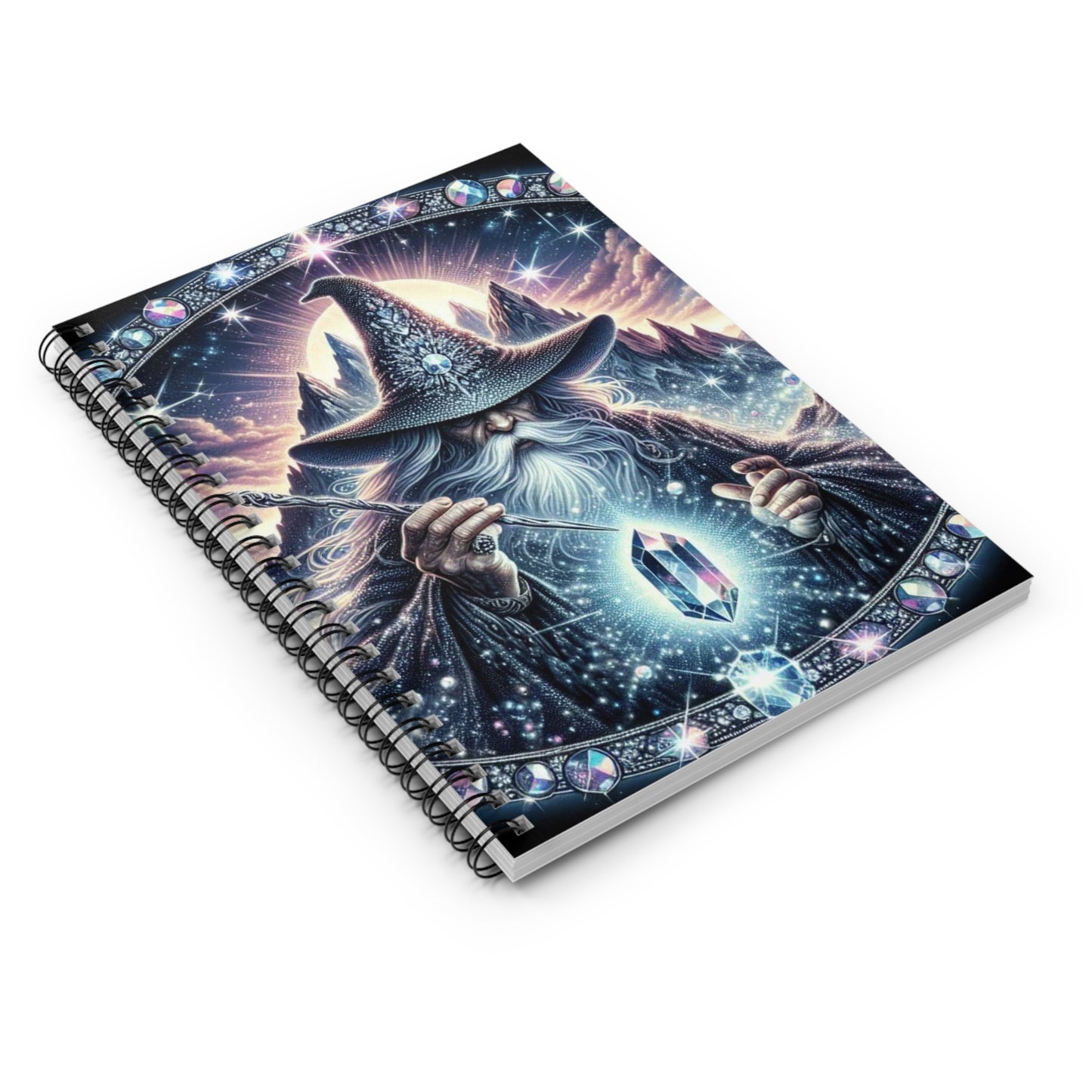 Wizard Spiral Notebook - Ruled Line (aiB & J Collections)