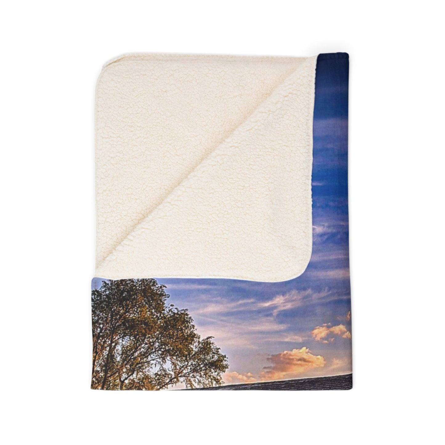 Beautiful Barn Fleece Sherpa Blanket (SP Photography Collection)