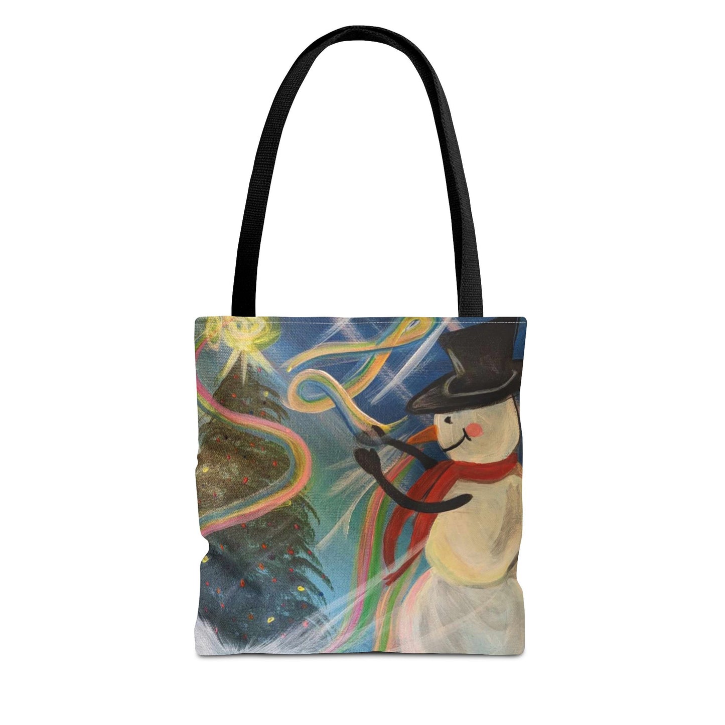 Snowman Magic Tote Bag (Savor The Moment Collection) NAVY