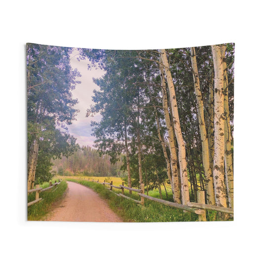 Country Road Indoor Wall Tapestries (SP Photography Collection)