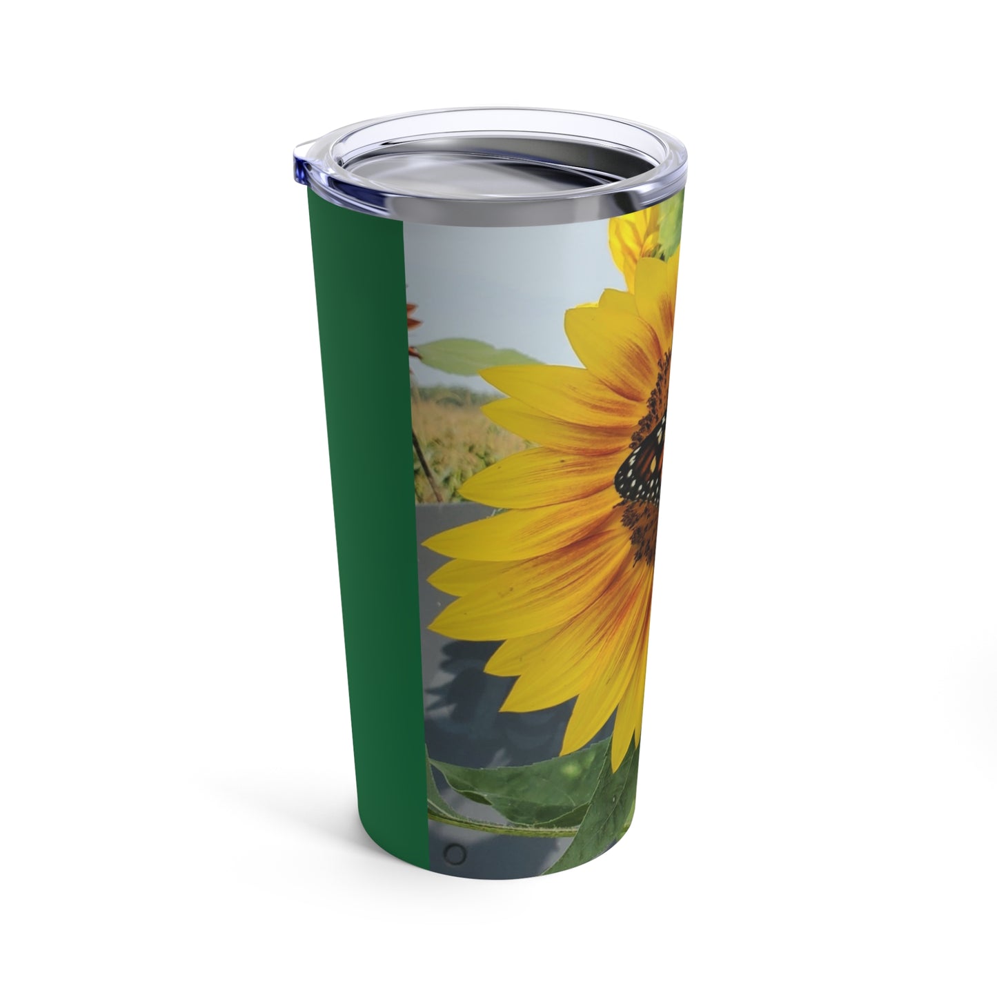 Happy Sunflower Tumbler 20oz (Enchanted Exposures By Tammy Lyne Collection)