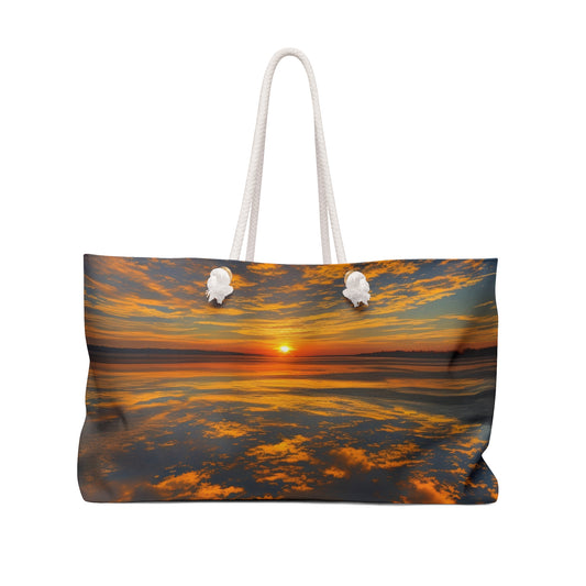 Orange Skies Weekender Bag (SP Photography Collection) NAVY