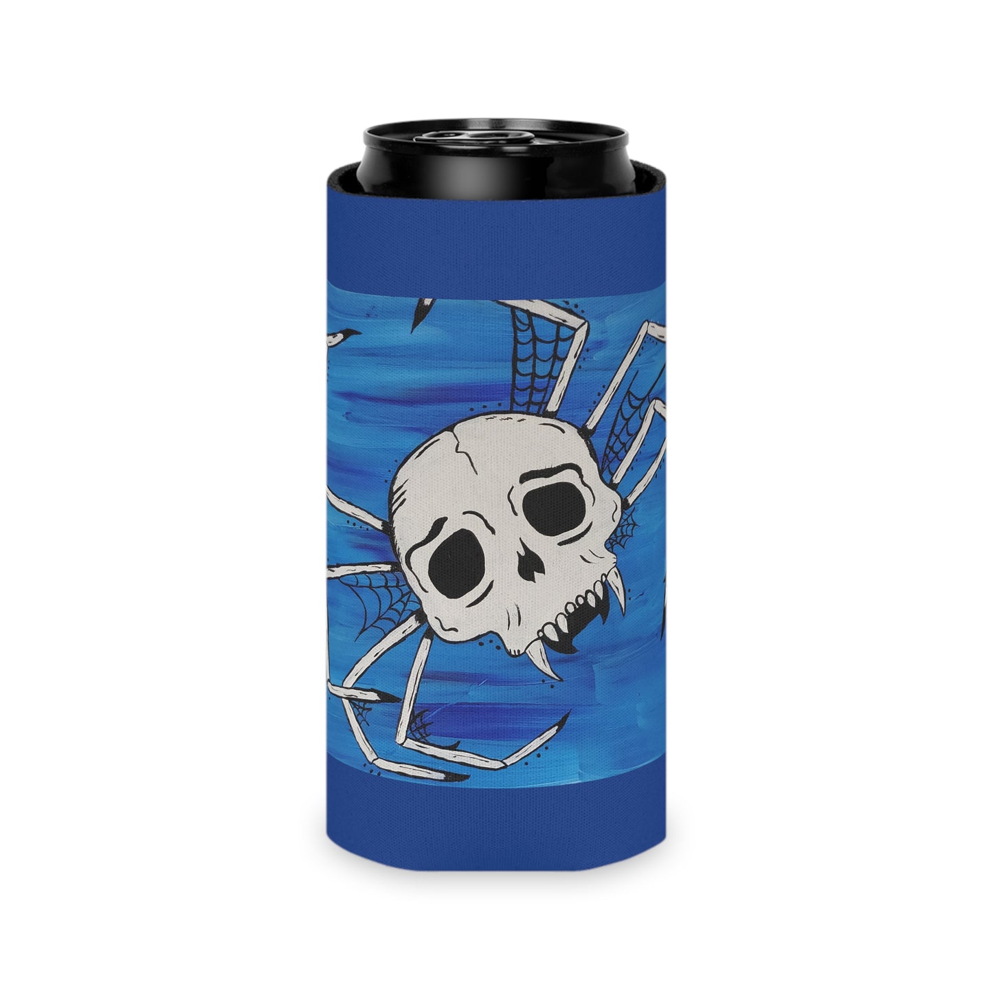 Mikey Slim Can Cooler Sleeve (Peculiar Paintings Collection) BLUE