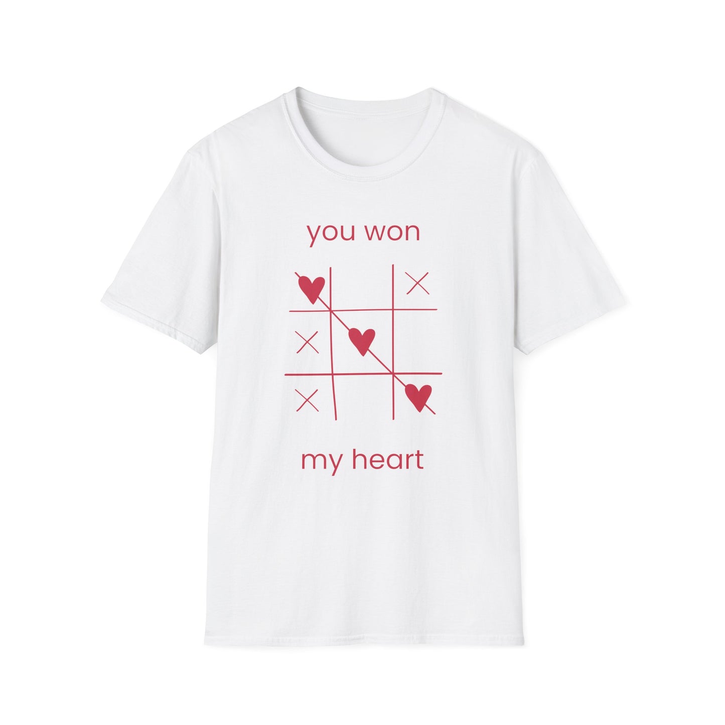 Won Heart Unisex Soft-style T-Shirt (B & J Collections)