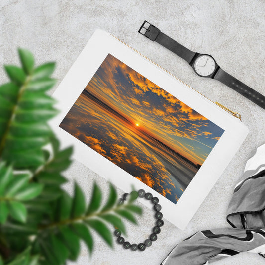 Orange Skies Cosmetic Bag (SP Photography Collection)