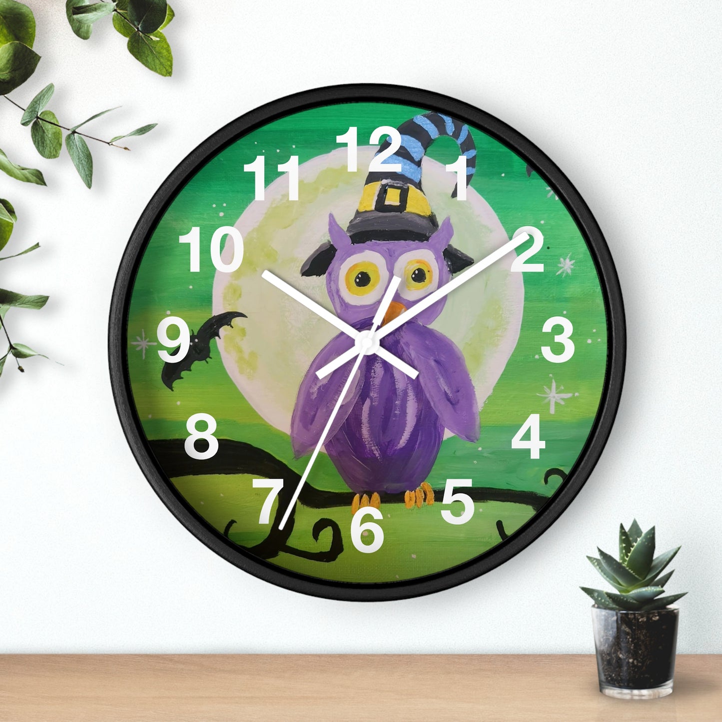 Night Owl Wall Clock (Brookson Collection)