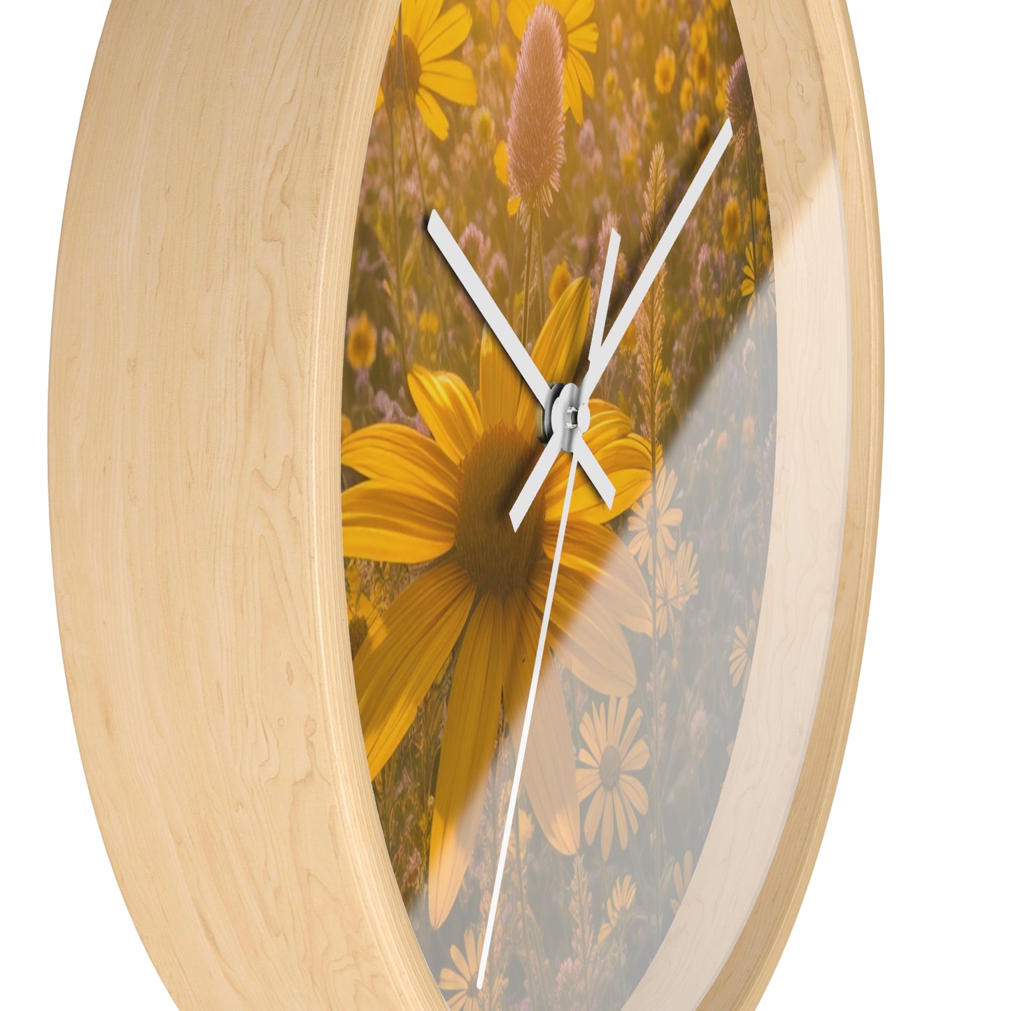 Narrow leaf Wall Clock (SP Photography Collection)