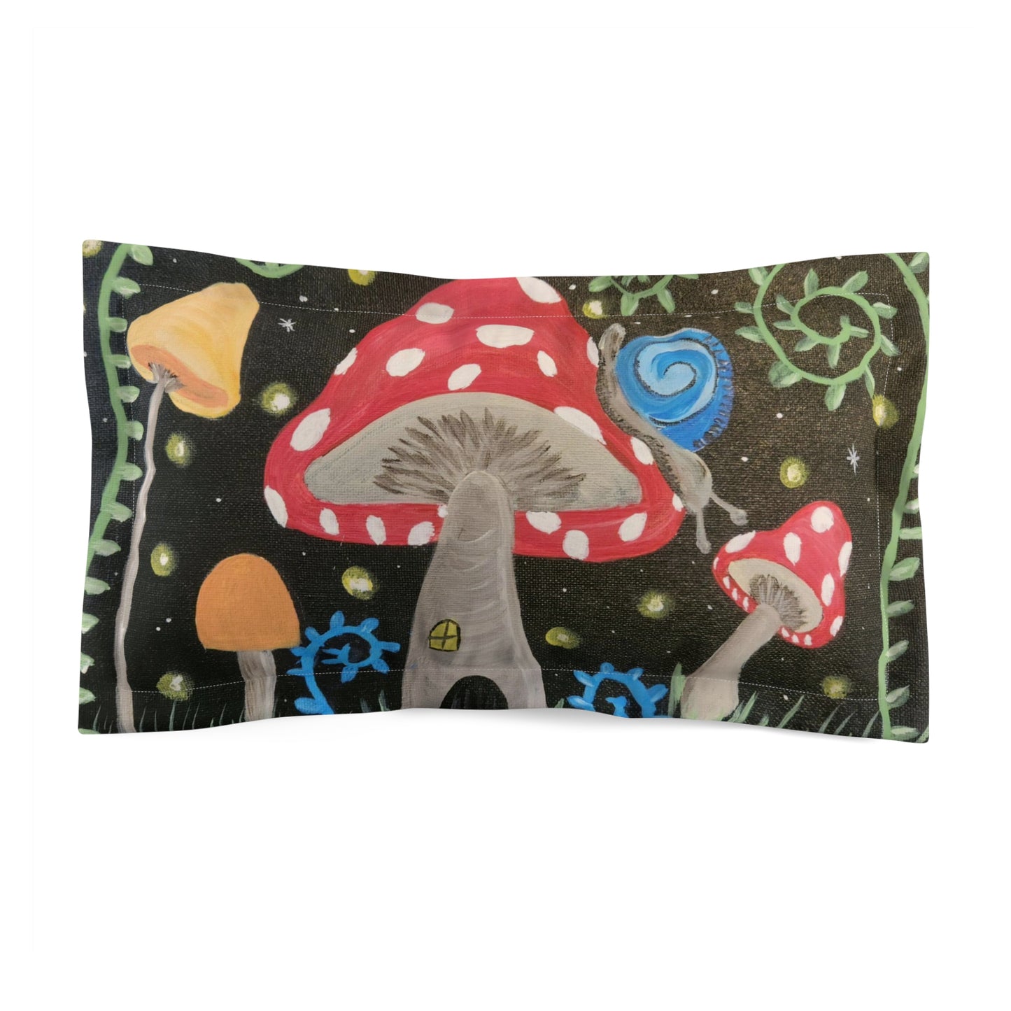 Magical Mushroom Pillow Sham (Brookson Collection)