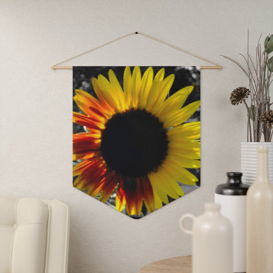 Mixed Sunflower Flag Pennant(Enchanted Exposures by Tammy Lyne)