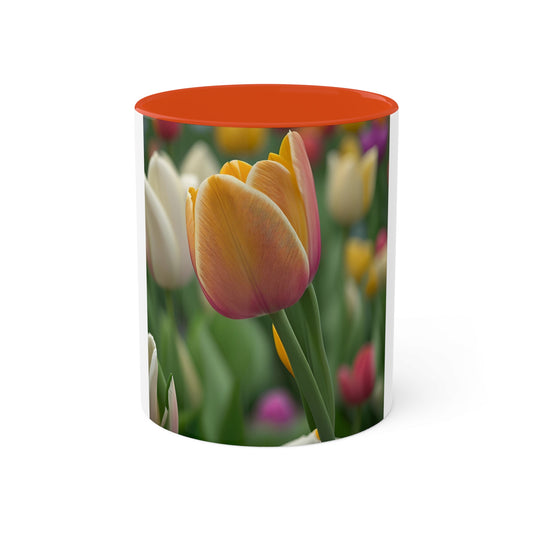 Orange Tulip Mug, 11oz (SP Photography Collection) ORANGE