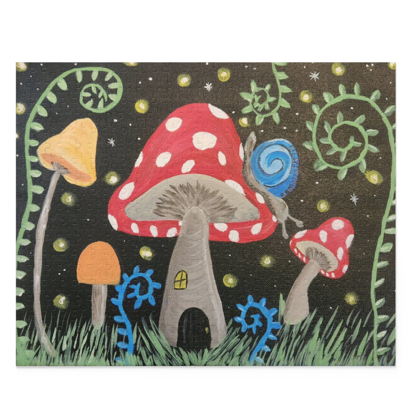 Magical Mushrooms Puzzle (Brookson Collection 120, 252, 500-Piece)