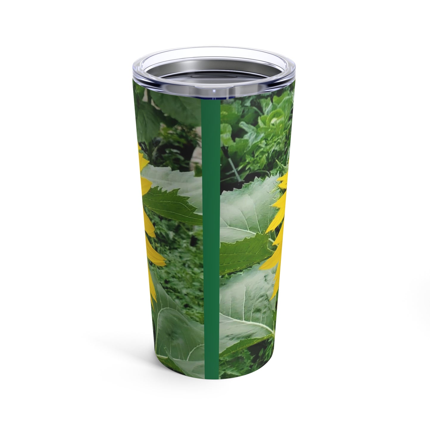 Yellow Sunflower Tumbler 20oz (Enchanted Exposures By Tammy Lyne)