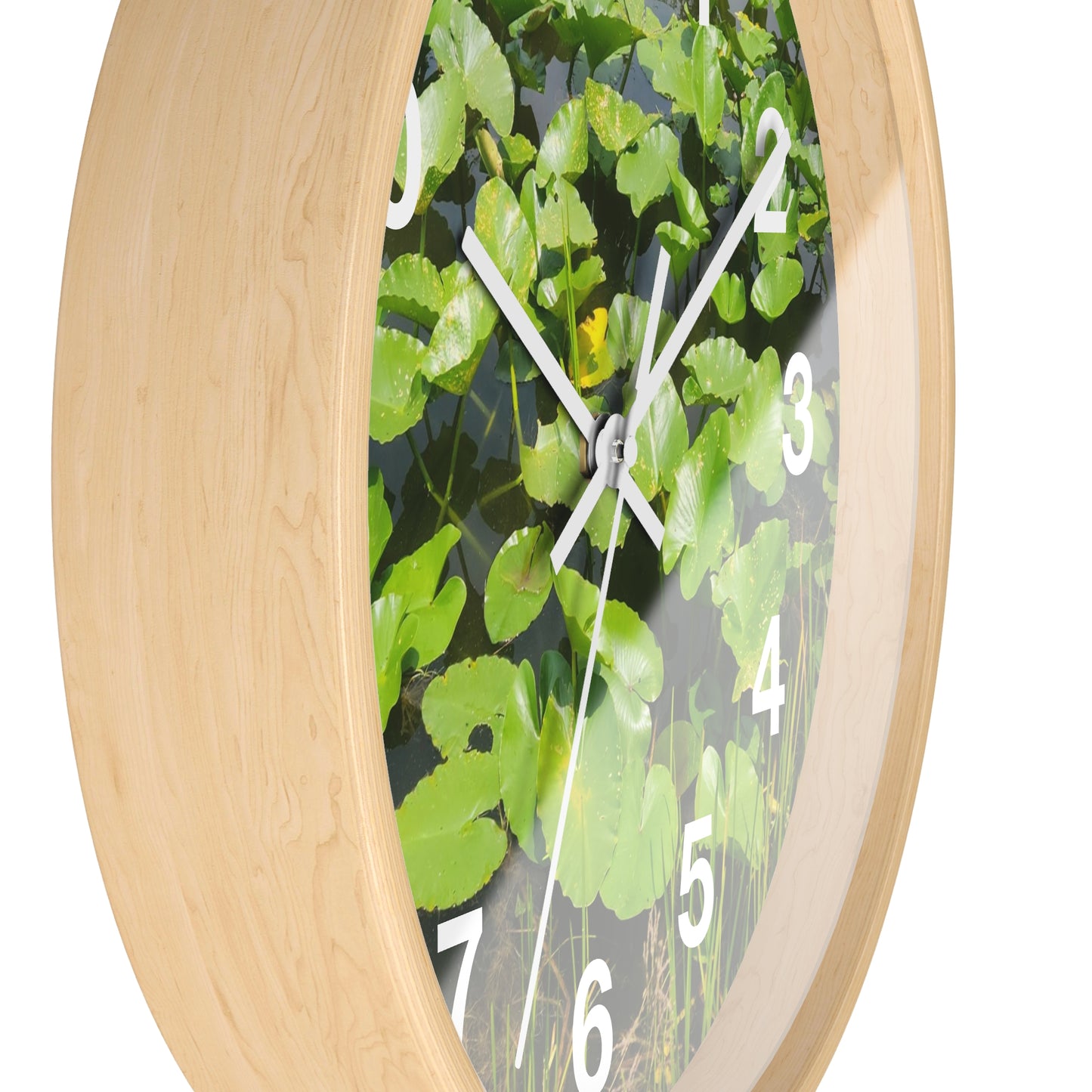 Lily Pad Wall Clock (B & J Collections)