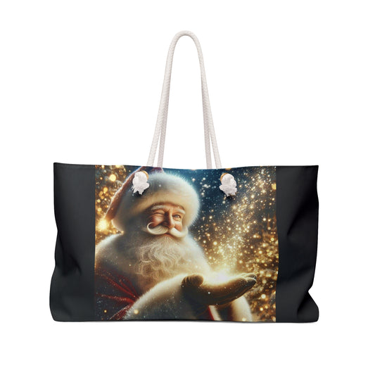 Santa Magic Weekender Bag (ai B & J Collections) BLACK