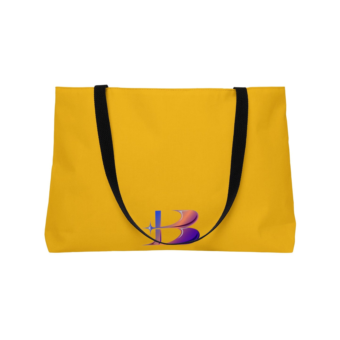 Beach Ride Weekender Tote Bag (Brookson Collection) YELLOW