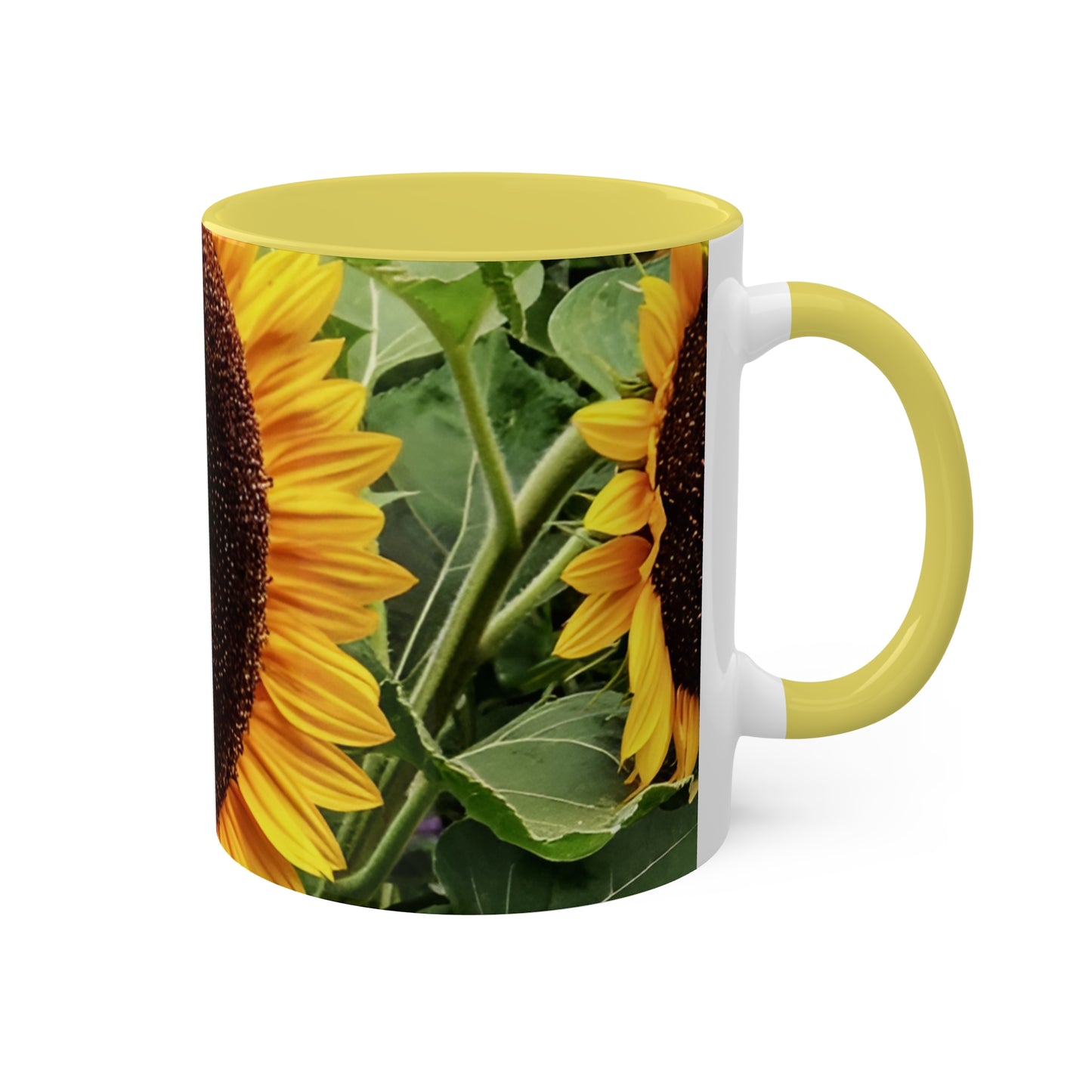 Bright Sunflower Mug, 11oz (Enchanted Exposures By Tammy Lyne) YELLOW