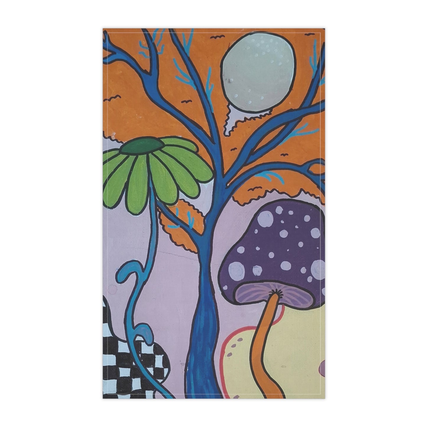 Mystic Mushroom Kitchen Towel (Peculiar Paintings Collection)