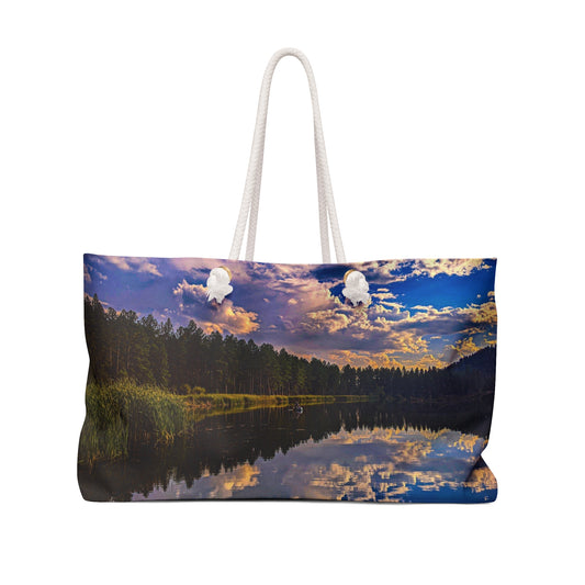 The Lake Weekender Bag (SP Photography Collection) NAVY