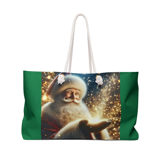 Santa Magic Weekender Bag (ai B & J Collections) GREEN