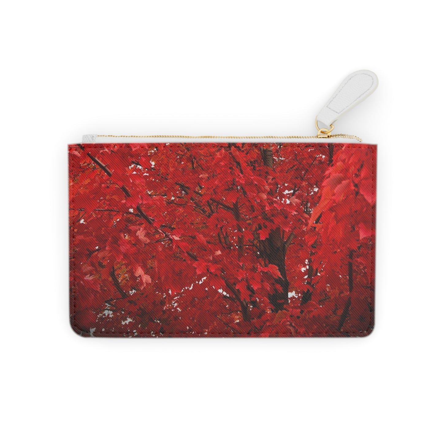 Fire Tree Mini Clutch Bag (Custom Creations By Catelyn) RED
