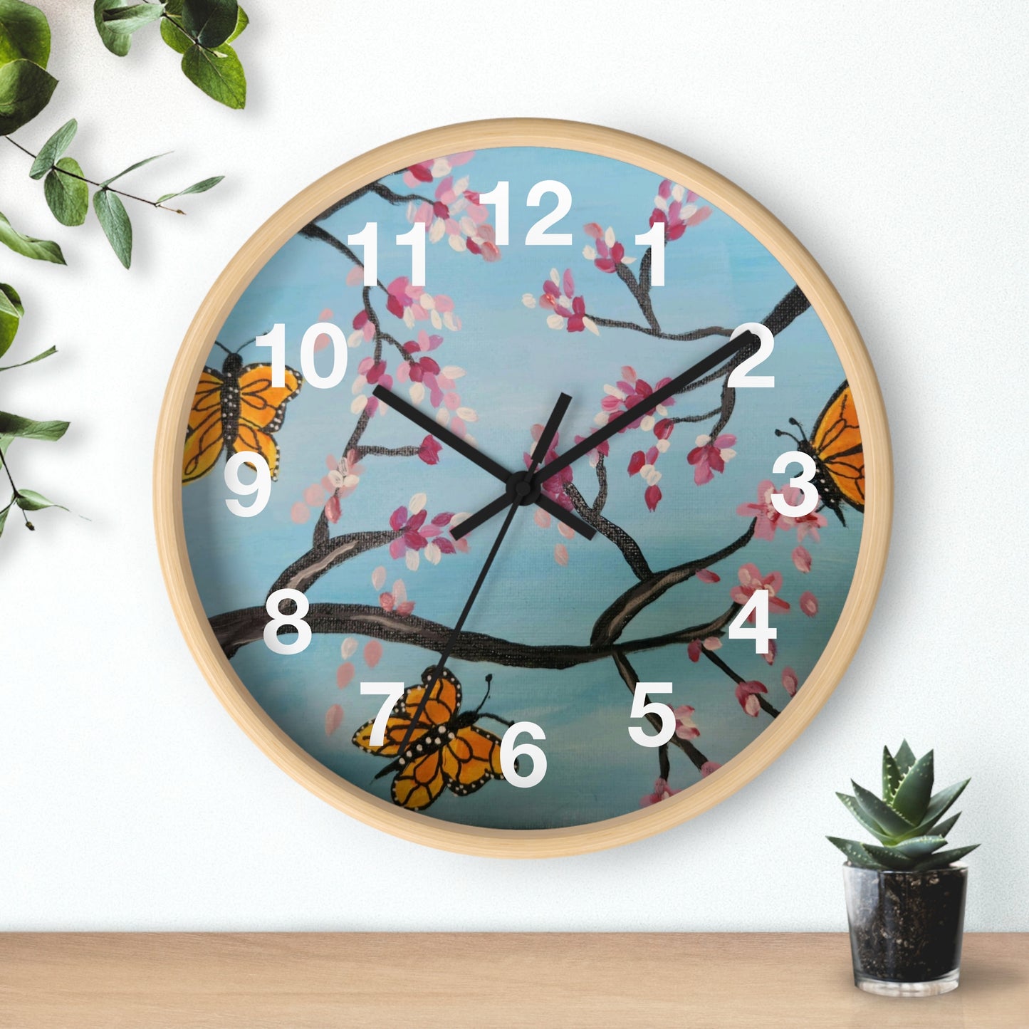 Monarchs Play Wall Clock (Brookson Collection)