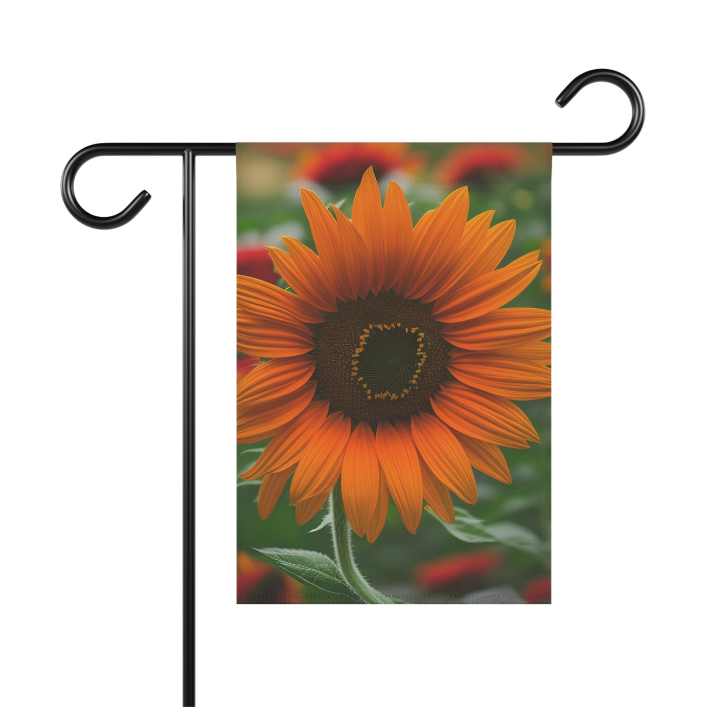Orange Sunflower Flag Garden & House Banner (SP Photography Collection) (Pole not included)