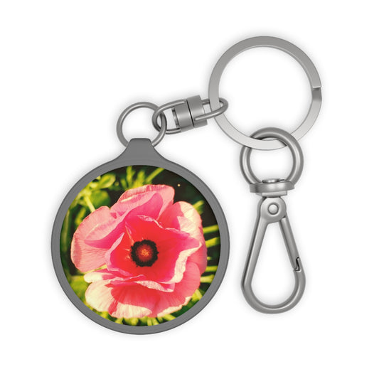 Pink Buttercup Key ring (Enchanted Exposures By Tammy Lyne)