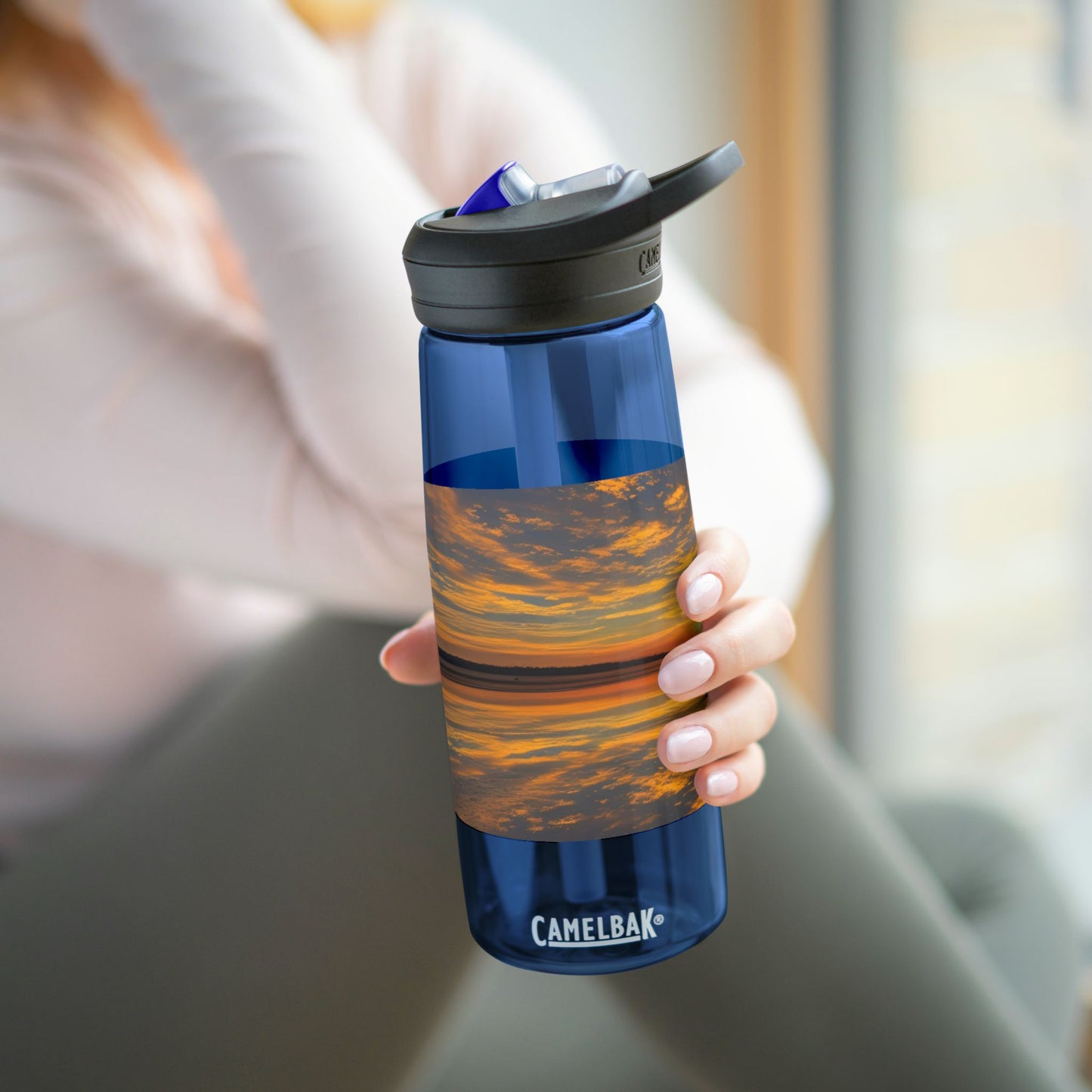 Orange Skies CamelBak Eddy®  Water Bottle, 25oz (SP Photography Collection)