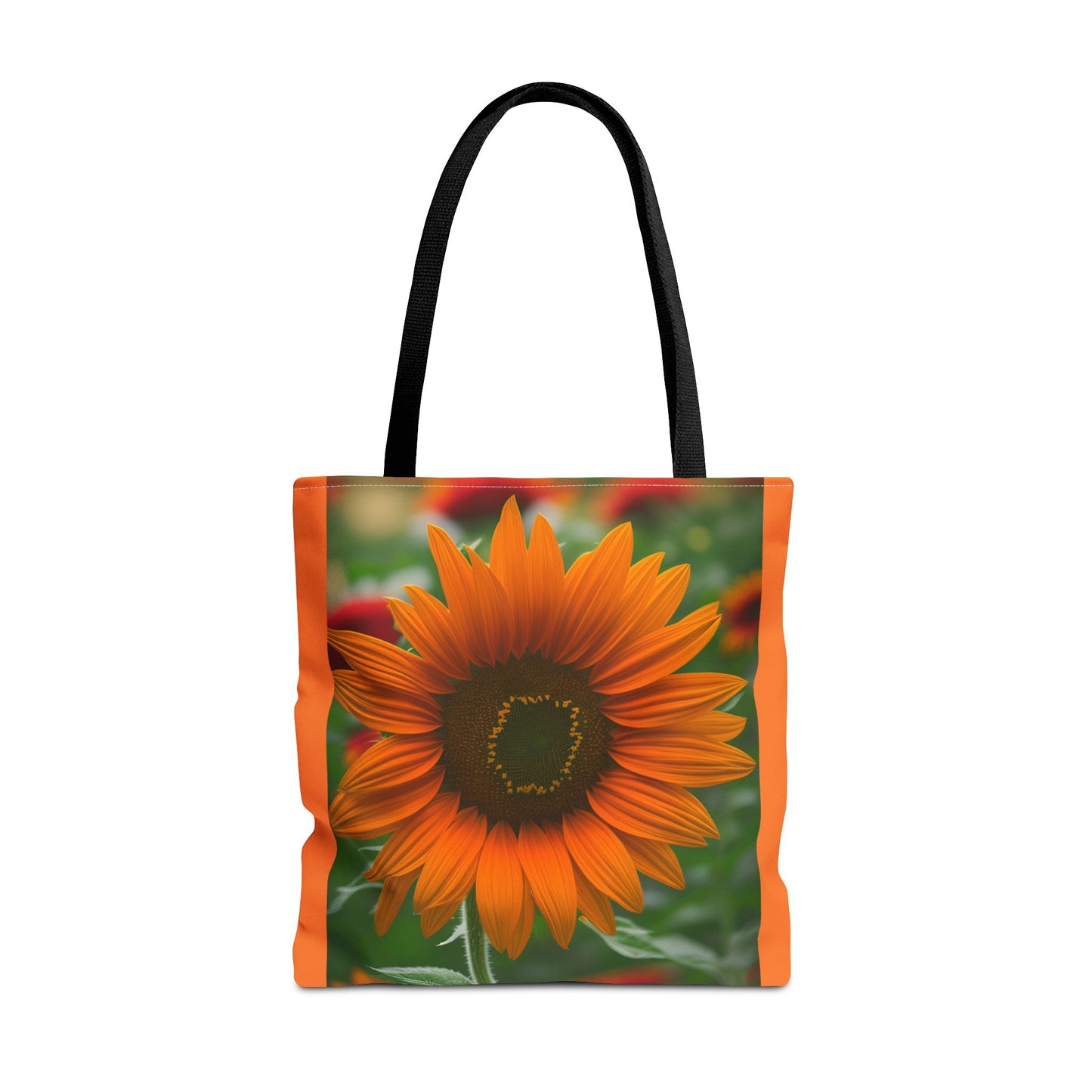 Orange Sunflower Tote Bag (SP Photography Collection) LIGHT ORANGE