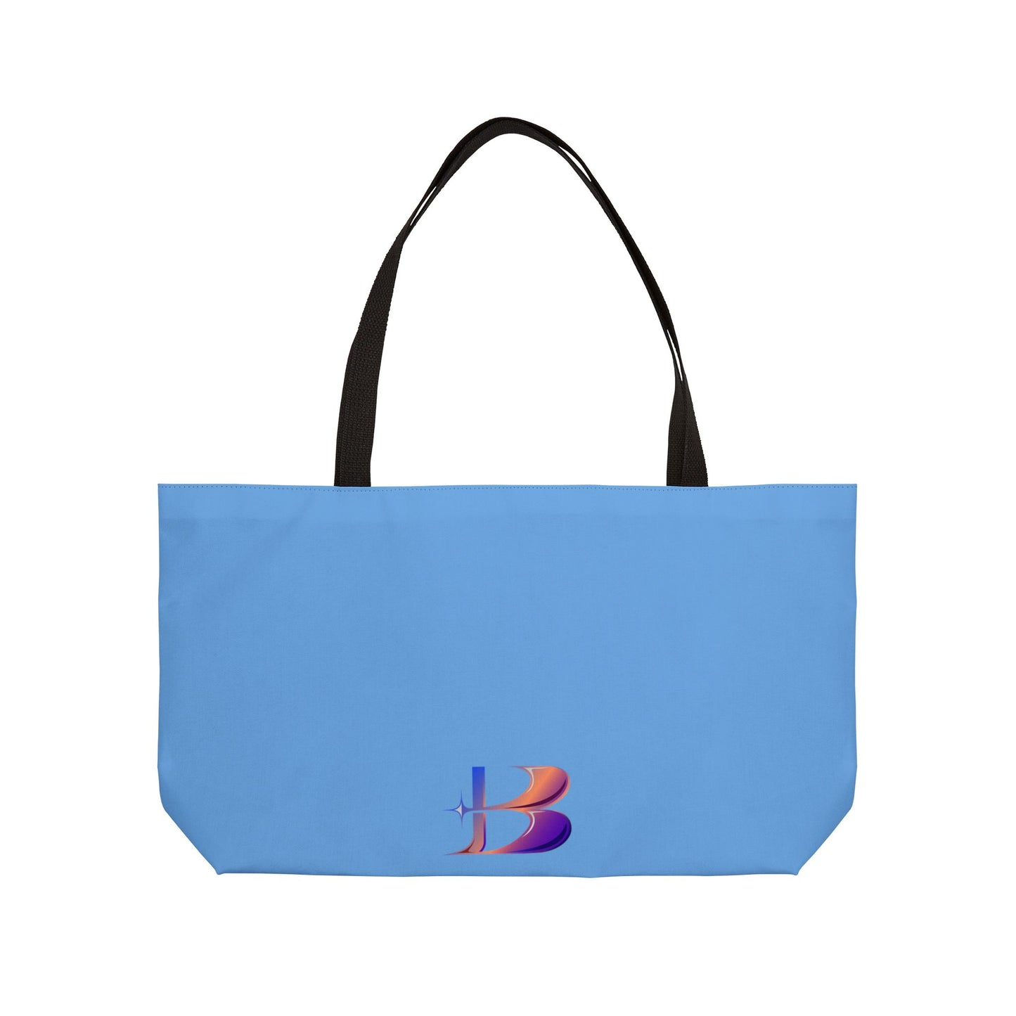 Rainbow Weekender Tote Bag (Enchanted Exposures By Tammy Lyne) BLUE