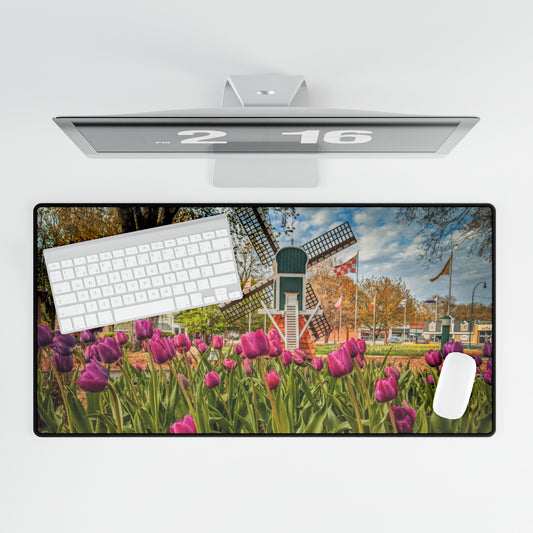 Windmill Tulip Desk Mat (SP Photography Collection)