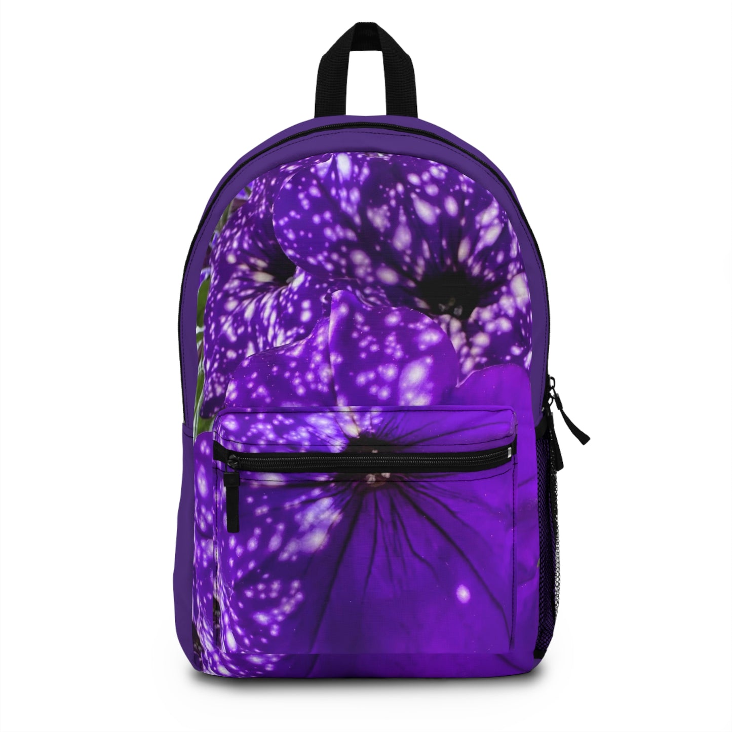 Purple Flower Backpack (Custom Creations By Catelyn) PURPLE