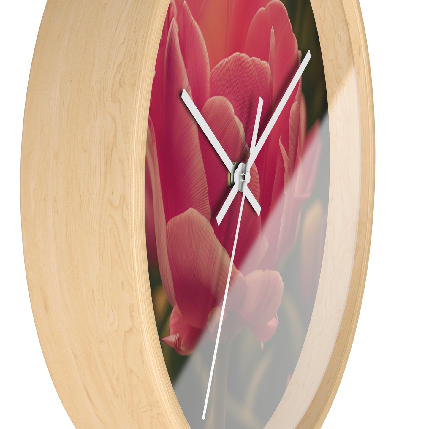 Pink Buttercup Wall Clock (SP Photography Collection)