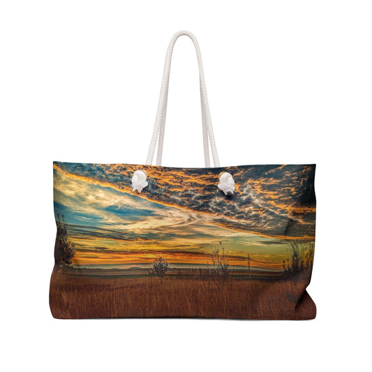 Blue Sky Weekender Bag (SP Photography Collection) BROWN